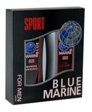 .ПН Mens Blue Marine Sport  (шампунь 250+гель д/душа 250)MINI