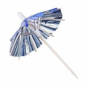 Шпажки бамбуковые с зонтиком, 12 шт