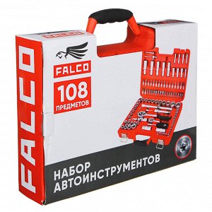 FALCO Набор автоинструментов 108 предметов