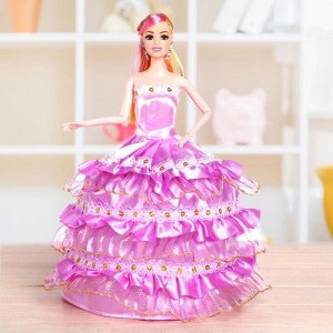Кукла-модель шарнирная «Анна» в пышном платье, МИКС