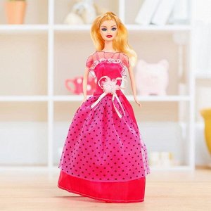 Кукла модель «Лиза» в платье, МИКС