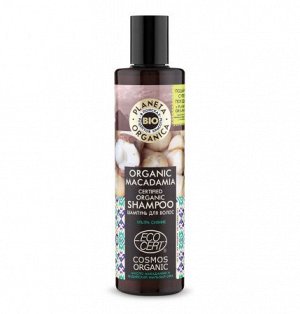 "PO" Organic macadamia Шампунь для волос, 280 мл