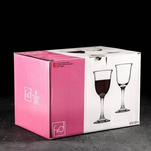 Набор бокалов для вина «Далида», 300 мл, 6 шт