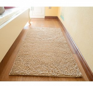 коврик Размер 70*140см
Основание коврика прорезинено, благодаря чему он не скользит на гладкой поверхности.