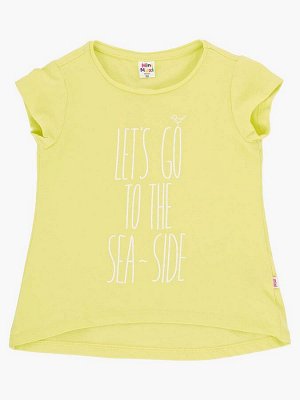 Футболка "Let`s Go" (98-116см) UD 0863-12(2) желтый