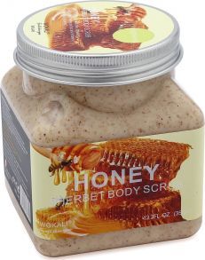 Скраб wokali honey sherbet body scrub, мед 350 мл