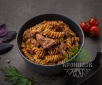 Говядина с макаронами 250г.,1/15
