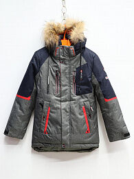 Куртка дет. WKAS hty-WK20805-2-1 р-р 128-152 5 шт, цвет серый