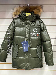 Куртка подрост. STJ zz-1085-2 р-р 40-48 5 шт, цвет зеленый