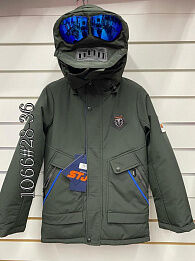 Куртка дет. STJ zz-1066-2 р-р 28-36 5 шт, цвет зеленый