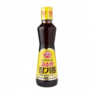 Масло кунжутное нерафинированное "Ottogi Sesame Oil" 320мл
