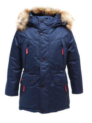 Зимняя куртка для мальчика M592 ТЁМНО-СИНИЙ (128 — 164)