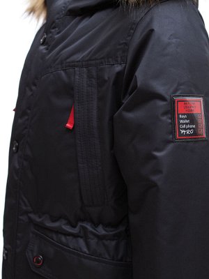 Зимняя куртка для мальчика M592 ЧЁРНЫЙ (128 — 164)