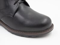 Ботинки Ботинки увеличенной полноты из натуральной кожи.
Мягкий кант обеспечивает комфортное и плотное прилегание к ноге. Шнуровка помогает адаптировать обувь под себя, а молния избавляет от необходим