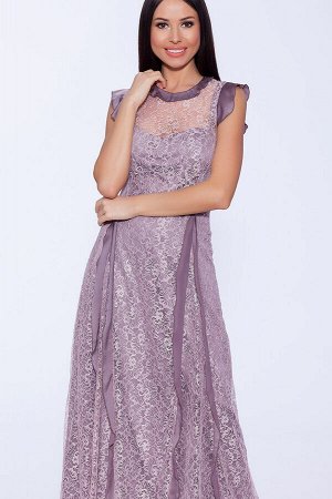 Платье Серо-лиловый