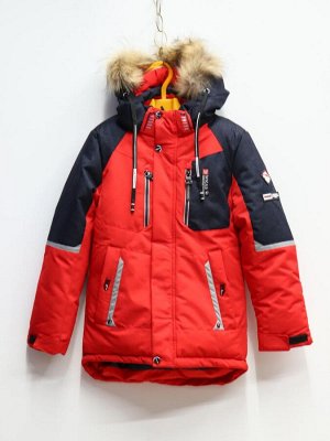 Куртка дет. WKAS hty-WK20805-1-1 р-р 128-152 5 шт, цвет красный