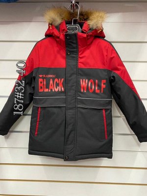 Куртка дет. Black Wolf zz-187-2 р-р 32-40 5 шт, цвет красный