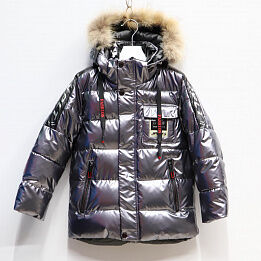 Куртка дет. JPLT hty-HM-209-3 р-р 110-134 5 шт, цвет серый