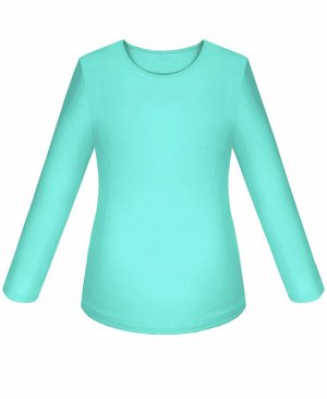 Ментоловая школьная блузка для девочки 80203-ДОШ19