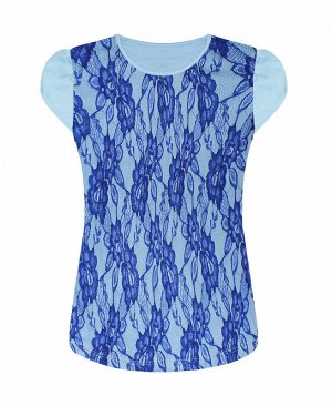 Синяя блузка для девочки 84721-ДНШ20