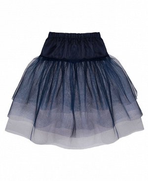 Синий подъюбник(юбка) для девочки 78084-ДН19