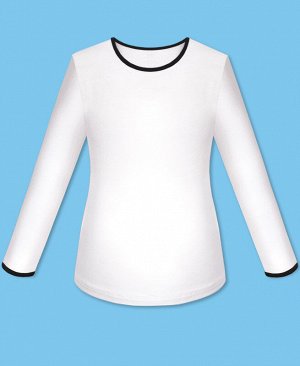 Школьная белая блузка для девочки 84601-ДШ20