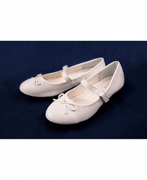 Туфли для девочки белые,размер 31-36 26671-ПОБ16