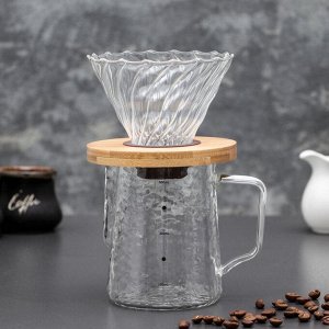 Пуровер для заваривания кофе «Арабика», 500 мл
