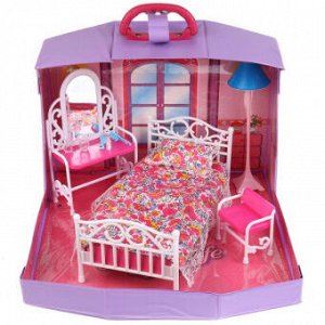 Дом для Кукол с кроватью в чемодане 9314HB 289949