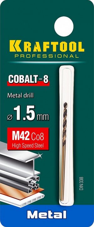 KRAFTOOL COBALT 1.5 х43мм