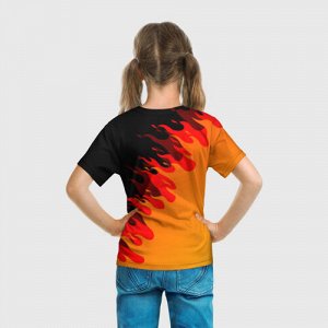 Детская футболка 3D «BRAWL STARS CROW PHOENIX»