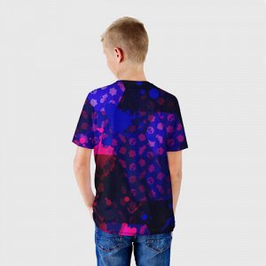 Детская футболка 3D «BRAWL STARS:СЭНДИ»