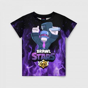 Детская футболка 3D «Brawl Stars DJ Frank»