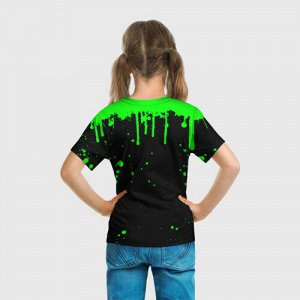 Детская футболка 3D «BRAWL STARS VIRUS 8-BIT»
