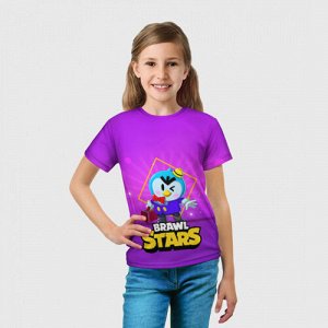 Детская футболка 3D «Brawl Stars. Mr. P»