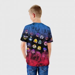 Детская футболка 3D «EVIL GENE Brawl Stars»