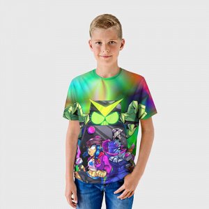Детская футболка 3D «BRAWL STARS »