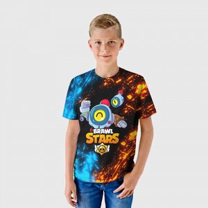 Детская футболка 3D «BRAWL STARS NANI»