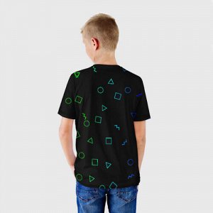 Детская футболка 3D «Brawl Stars (8-BIT) [1]»