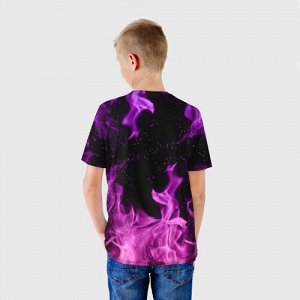 Детская футболка 3D «BRAWL STARS MORTIS»