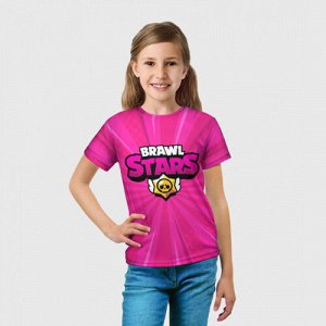 Детская футболка 3D « Brawl Stars»