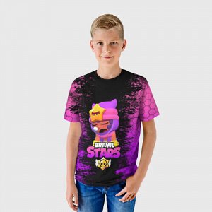 Детская футболка 3D «Бравл Старс Сэнди»