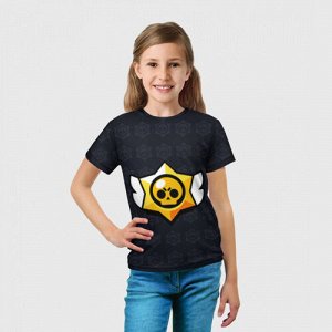 Детская футболка 3D «Brawl Stars»