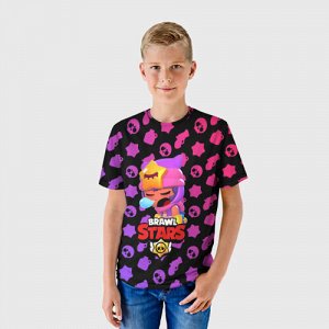 Детская футболка 3D «BRAWL STARS - SANDY»