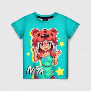 Детская футболка 3D «BEAR GIRL»