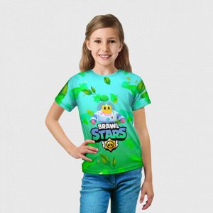 Детская футболка 3D «Sprout Brawl Stars»