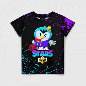 Детская футболка 3D «BRAWL STARS MR.P»