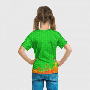 Детская футболка 3D «Spike brawl satars »