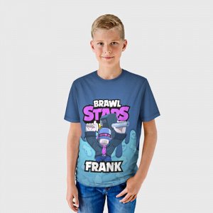 Детская футболка 3D «BRAWL STARS FRANK»