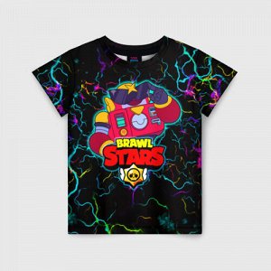 VseMaykiRu Детская футболка 3D «Brawl Stars | Surge Вольт»